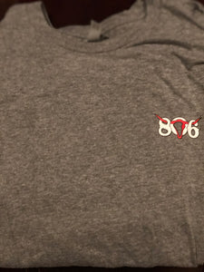 806 Heather Grey Ultra Soft NextLevel Unisex T-Shirt