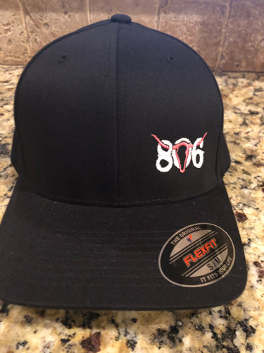 806 Black Flex Fit White 806 Light Pink Skull