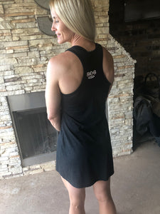 806 Apparel Next Level Black Ultra-Soft Tank Racerback dress