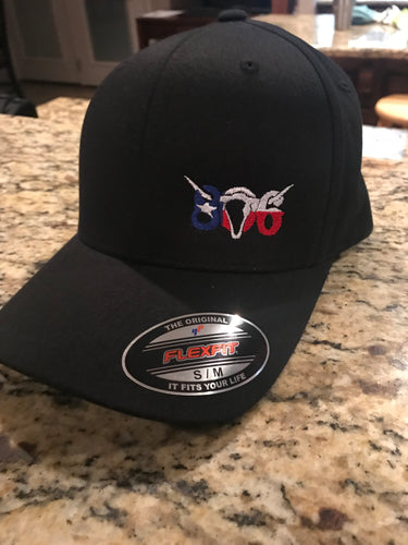 806 Flex Fit Cap (Texas Flag Logo)