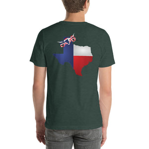 806 Panhandle Proud Texas Strong Short-Sleeve Unisex T-Shirt printed when ordered (12 to 14 days to arrive))