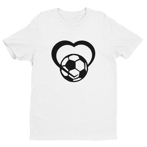 Love Soccer Short Sleeve T-shirt printed when ordered (12 to 14 days to arrive))
