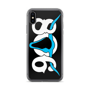 806 (Aqua Skull) iPhone Case Printed when ordered(12 to 14 days to arrive