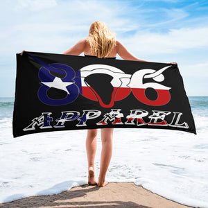 806 Texas Flag Towel (Printed when ordered takes 12-14 days to arrive)