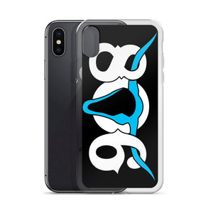 806 (Aqua Skull) iPhone Case Printed when ordered(12 to 14 days to arrive