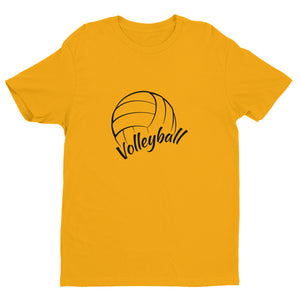 Volleyball Short Sleeve T-shirt printed when ordered (12 to 14 days to arrive))