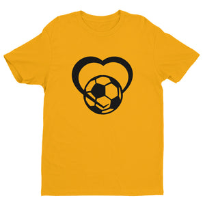 Love Soccer Short Sleeve T-shirt printed when ordered (12 to 14 days to arrive))