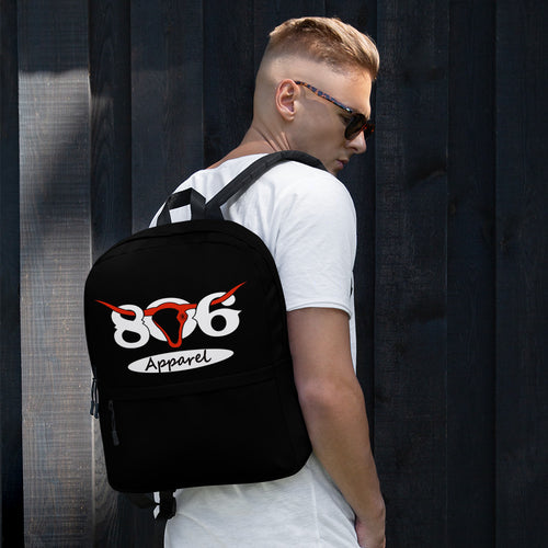 806 Apparel All Black Backpack