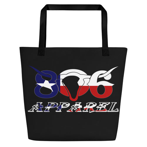 806 Texas Flag Beach Bag printed when ordered (12 to 14 days to arrive))