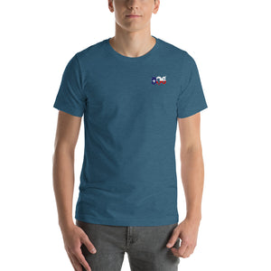 806 Texas Flag Short-Sleeve Unisex T-Shirt printed when ordered (12-14 days to arrive)